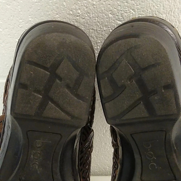 B.O.C. Born/Brown/Leather/Comfort/Slip-on/Clog/Shoe/8 - Picture 8 of 11